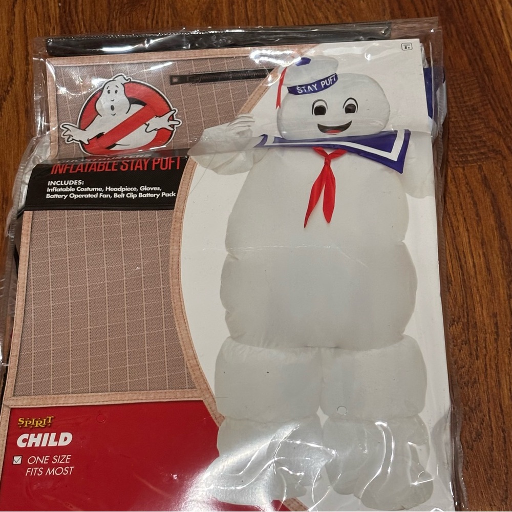 Spirit Stay Puft Marshmallow Man Kids Costume
